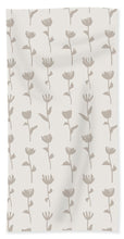Load image into Gallery viewer, Floral Pattern - Bath Towel