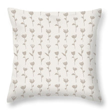 Load image into Gallery viewer, Ink Flower Pattern - Throw Pillow