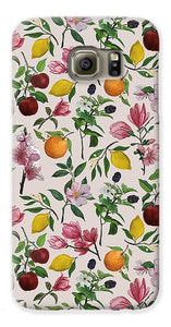 Fruit and Flower Blossoms Pattern - Phone Case