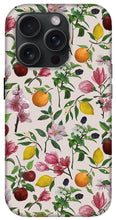 Load image into Gallery viewer, Fruit and Flower Blossoms Pattern - Phone Case