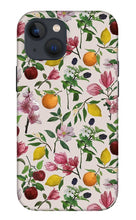 Load image into Gallery viewer, Fruit and Flower Blossoms Pattern - Phone Case