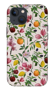 Fruit and Flower Blossoms Pattern - Phone Case