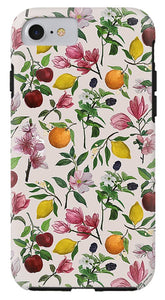 Fruit and Flower Blossoms Pattern - Phone Case