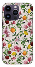 Load image into Gallery viewer, Fruit and Flower Blossoms Pattern - Phone Case