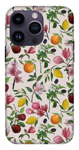 Fruit and Flower Blossoms Pattern - Phone Case