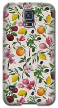 Load image into Gallery viewer, Fruit and Flower Blossoms Pattern - Phone Case