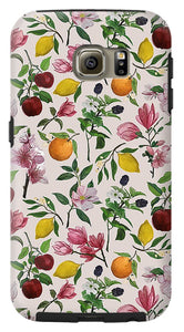 Fruit and Flower Blossoms Pattern - Phone Case