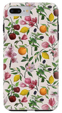 Load image into Gallery viewer, Fruit and Flower Blossoms Pattern - Phone Case