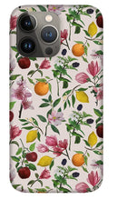 Load image into Gallery viewer, Fruit and Flower Blossoms Pattern - Phone Case