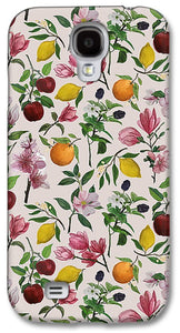 Fruit and Flower Blossoms Pattern - Phone Case