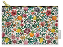 Load image into Gallery viewer, Fruit and Flowers - Carry-All Pouch