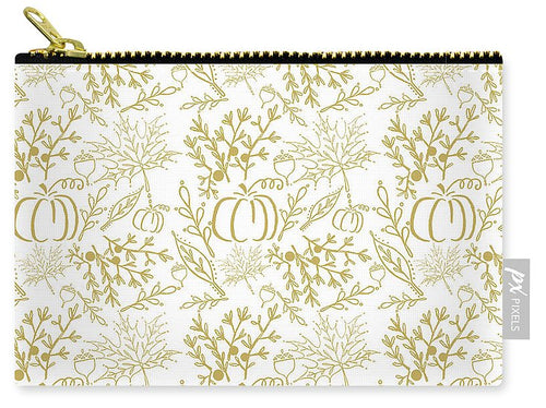 Gold Fall Pattern - Carry-All Pouch