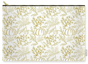 Gold Fall Pattern - Carry-All Pouch