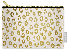 Load image into Gallery viewer, Gold Leopard Print - Carry-All Pouch