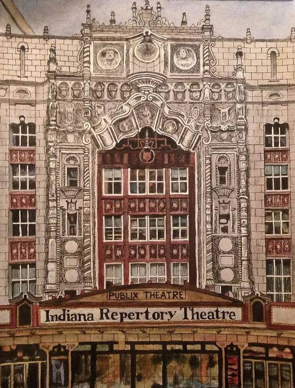 Indiana Repertory Theatre - Art Print