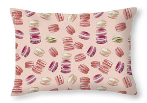 Macaron Pattern - Throw Pillow