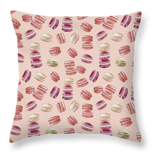 Macaron Pattern - Throw Pillow