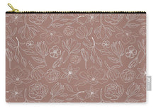 Load image into Gallery viewer, Mauve Magnolia Pattern - Carry-All Pouch