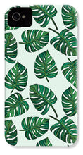 Load image into Gallery viewer, Monstera Watercolor Pattern - Phone Case