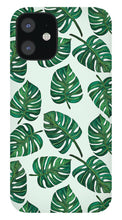 Load image into Gallery viewer, Monstera Watercolor Pattern - Phone Case