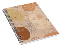 Load image into Gallery viewer, Orange Abstract Desert Pattern - Spiral Notebook