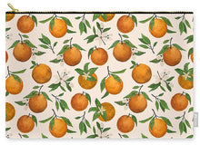Load image into Gallery viewer, Orange Blossom Pattern - Carry-All Pouch