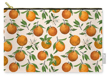 Load image into Gallery viewer, Orange Blossom Pattern - Carry-All Pouch
