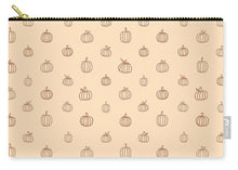 Load image into Gallery viewer, Orange Pumpkin Pattern - Carry-All Pouch