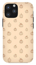 Load image into Gallery viewer, Orange Pumpkin Pattern - Phone Case