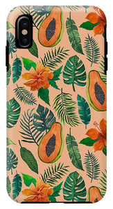 Papaya Pattern - Phone Case