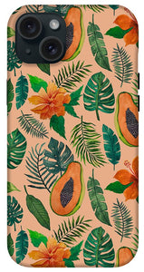 Papaya Pattern - Phone Case