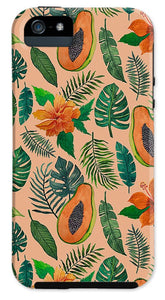 Papaya Pattern - Phone Case