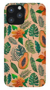 Papaya Pattern - Phone Case