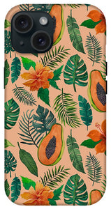 Papaya Pattern - Phone Case