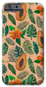 Papaya Pattern - Phone Case