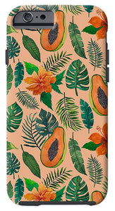 Papaya Pattern - Phone Case