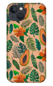 Papaya Pattern - Phone Case