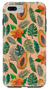 Papaya Pattern - Phone Case