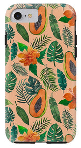 Papaya Pattern - Phone Case