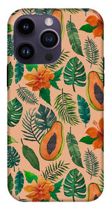 Papaya Pattern - Phone Case