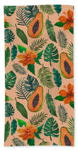 Load image into Gallery viewer, Papaya Pattern - Beach Towel