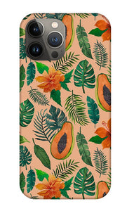 Papaya Pattern - Phone Case