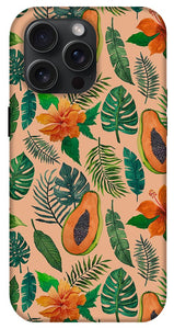 Papaya Pattern - Phone Case