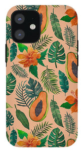 Papaya Pattern - Phone Case