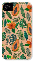 Load image into Gallery viewer, Papaya Pattern - Phone Case