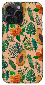 Papaya Pattern - Phone Case