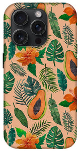 Papaya Pattern - Phone Case