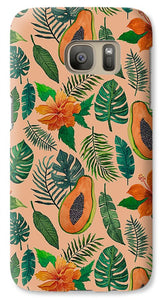 Papaya Pattern - Phone Case