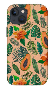 Papaya Pattern - Phone Case