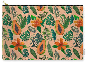 Papaya Pattern - Carry-All Pouch
